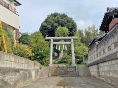 大森町神明社鳥居