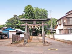 八劔神社鳥居