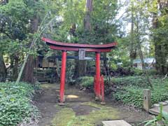 大草町八幡神社鳥居