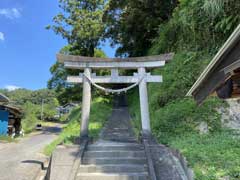 深沢山神神社鳥居