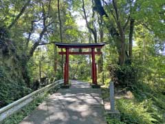 笠森熊野神社鳥居