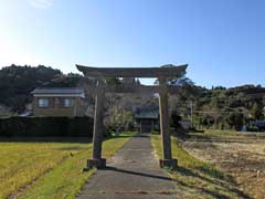 東浪見八坂神社鳥居