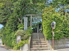 東町意富比神社鳥居