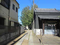 本中山子之神社参道