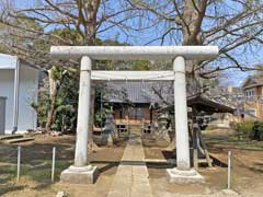 藤原神明社鳥居