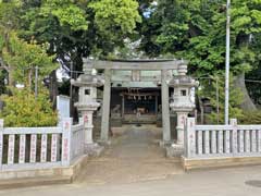 飯山満町王子神社鳥居