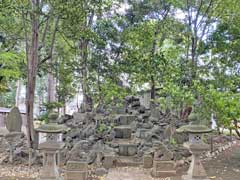 飯山満町王子神社境内社浅間神社