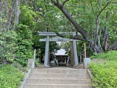 飯山満町大宮神社鳥居