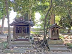 飯山満町神明神社境内社天満宮・三峰神社