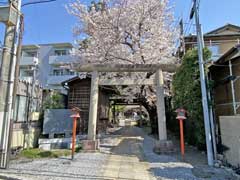 印内八坂神社鳥居