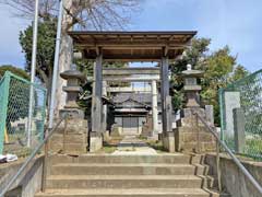 前貝塚町神明神社鳥居