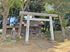 金杉神明社鳥居