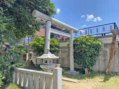 丸山駒形神社鳥居