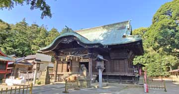 旧千葉郡名神小社寒川神社に比定される二宮神社