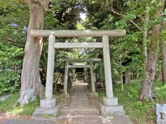 中野木八坂神社鳥居