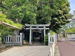 夏見日枝神社鳥居