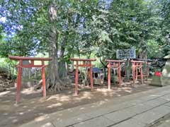 夏見日枝神社境内社群