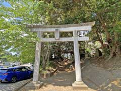 高根町秋葉神社鳥居