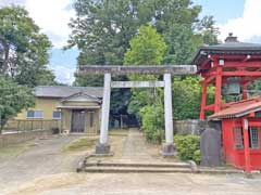 八木が谷王子神社鳥居