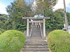 福増白山神社鳥居