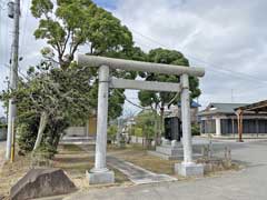 二日市場熊野神社鳥居