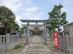 五井若宮八幡神社鳥居