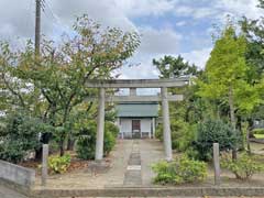 五井東熊野神社鳥居