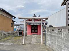 五所白幡神社鳥居