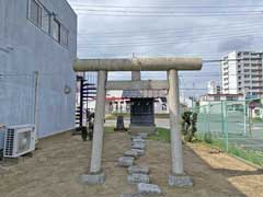 五所磯邊神社鳥居