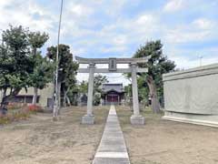 君塚稲荷神社鳥居