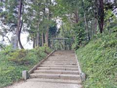 松崎春日神社参道