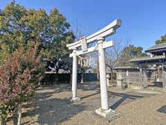 村上白幡神社鳥居