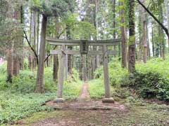 中野白山神社鳥居