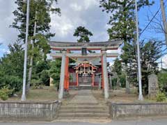 新堀八幡神社鳥居