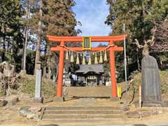 府中日吉神社鳥居