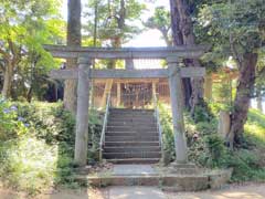 大厩駒形神社鳥居