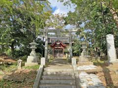 建市神社鳥居