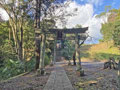 山倉春日神社鳥居