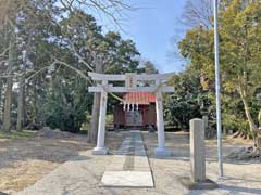 廿五里若宮八幡神社鳥居