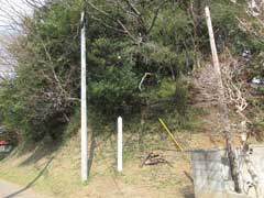 北野天神山古墳標識