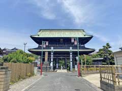 法華経寺山門