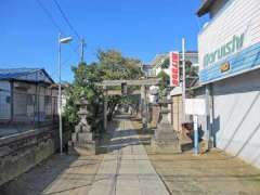 原木日枝神社鳥居