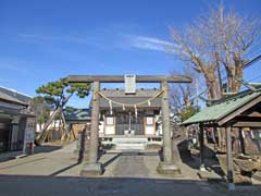 四丁目神明神社鳥居