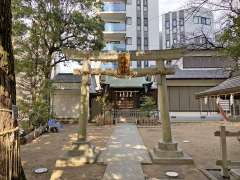 市川八幡神社鳥居