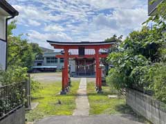 稲越嚴嶋神社鳥居