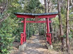 柏井町子安神社鳥居