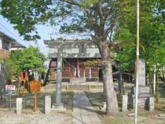 河原春日神社鳥居