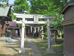 河原胡録神社鳥居