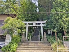 北方子之神社鳥居