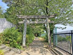 宮久保白幡神社一鳥居